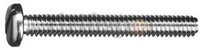 INCH - SLOTTED PAN HEAD MACHINE SCREWS